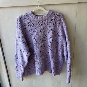 Purple sweater